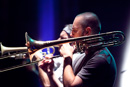 Photo Raphaël D'agostino a la trompette et Sébastien Van Hoey au trombone